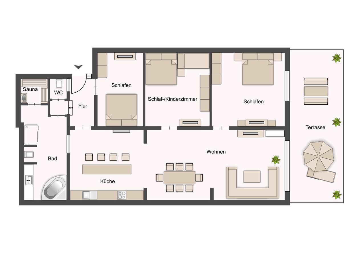Beachhouse Cuxhaven Ngoại thất bức ảnh